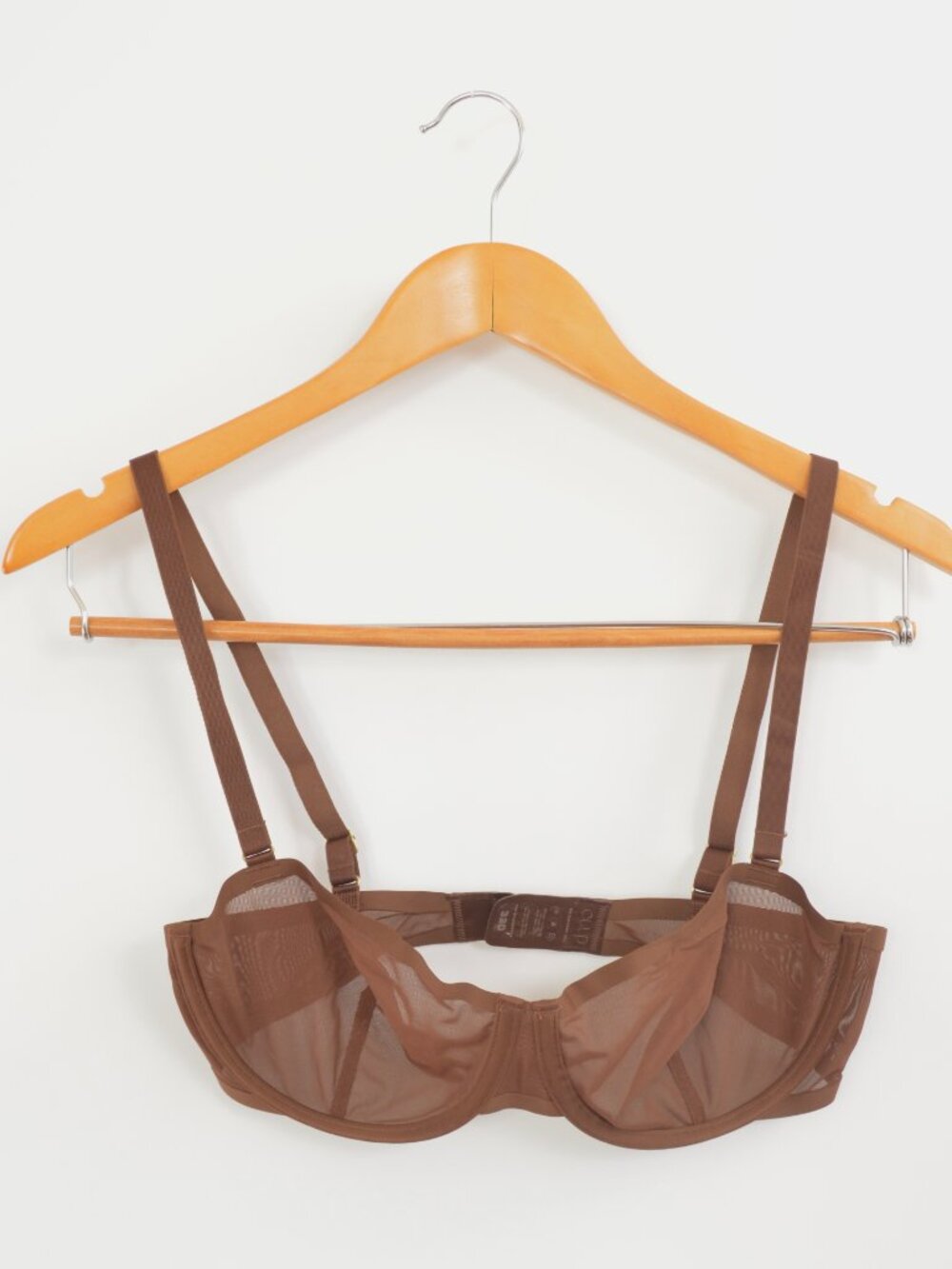 cuup balconette bra espresso 32D like new